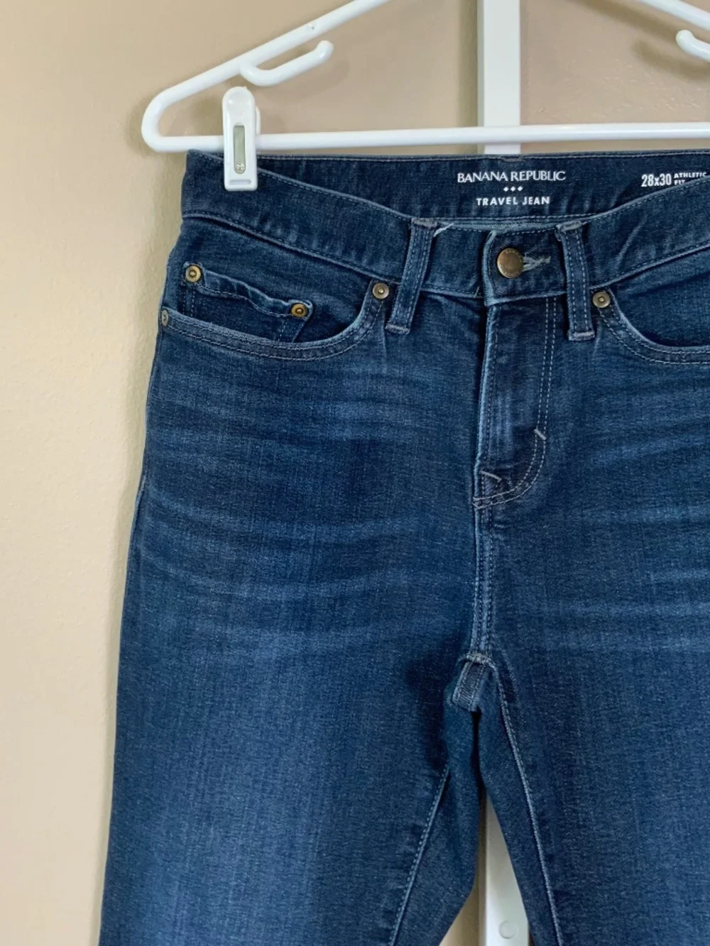Banana Republic Washwell Athletic Fit Travel Jeans